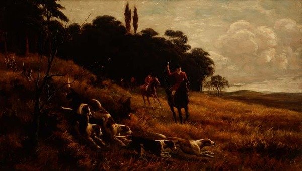 Caccia a cavallo da Alfred Charles Havell