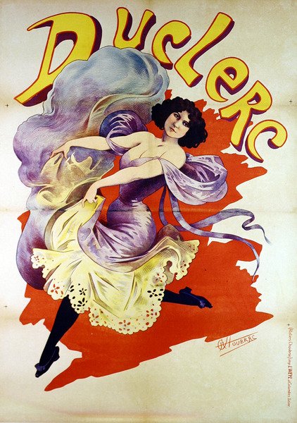 Poster Duclerc da Alfred Choubrac
