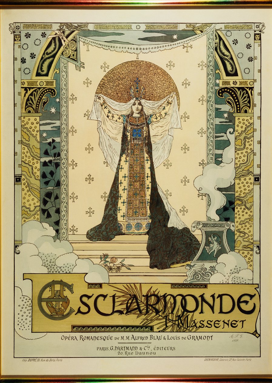 Esclarmonde, opera di Jules Massenet da Alfred Choubrac