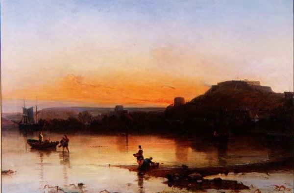 Forte Regent al tramonto da Alfred Clint