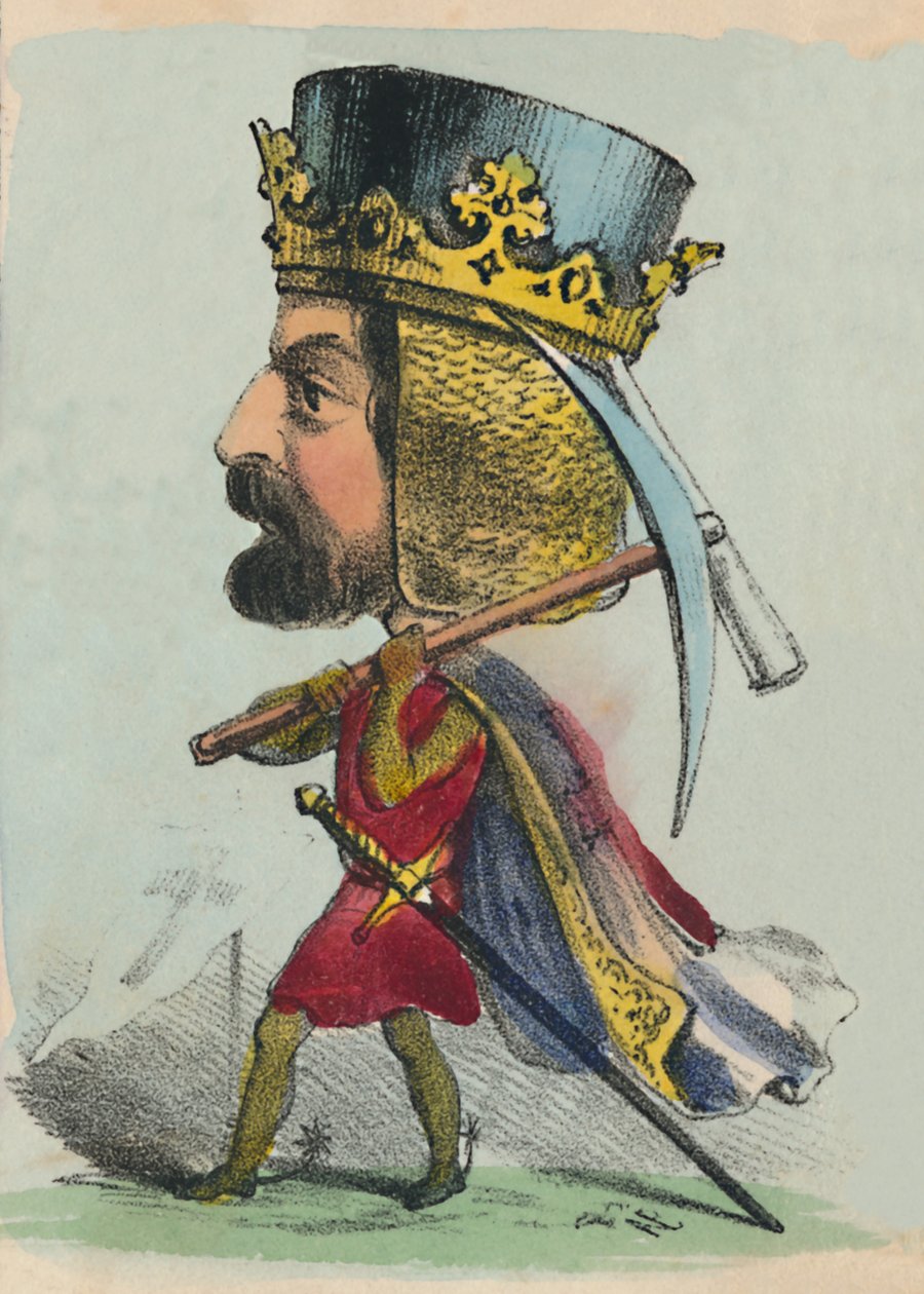 Riccardo I, 1856 da Alfred Crowquill