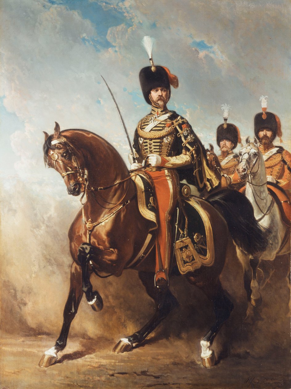 Ritratto del Generale Fleury a Cavallo da Alfred Dedreux