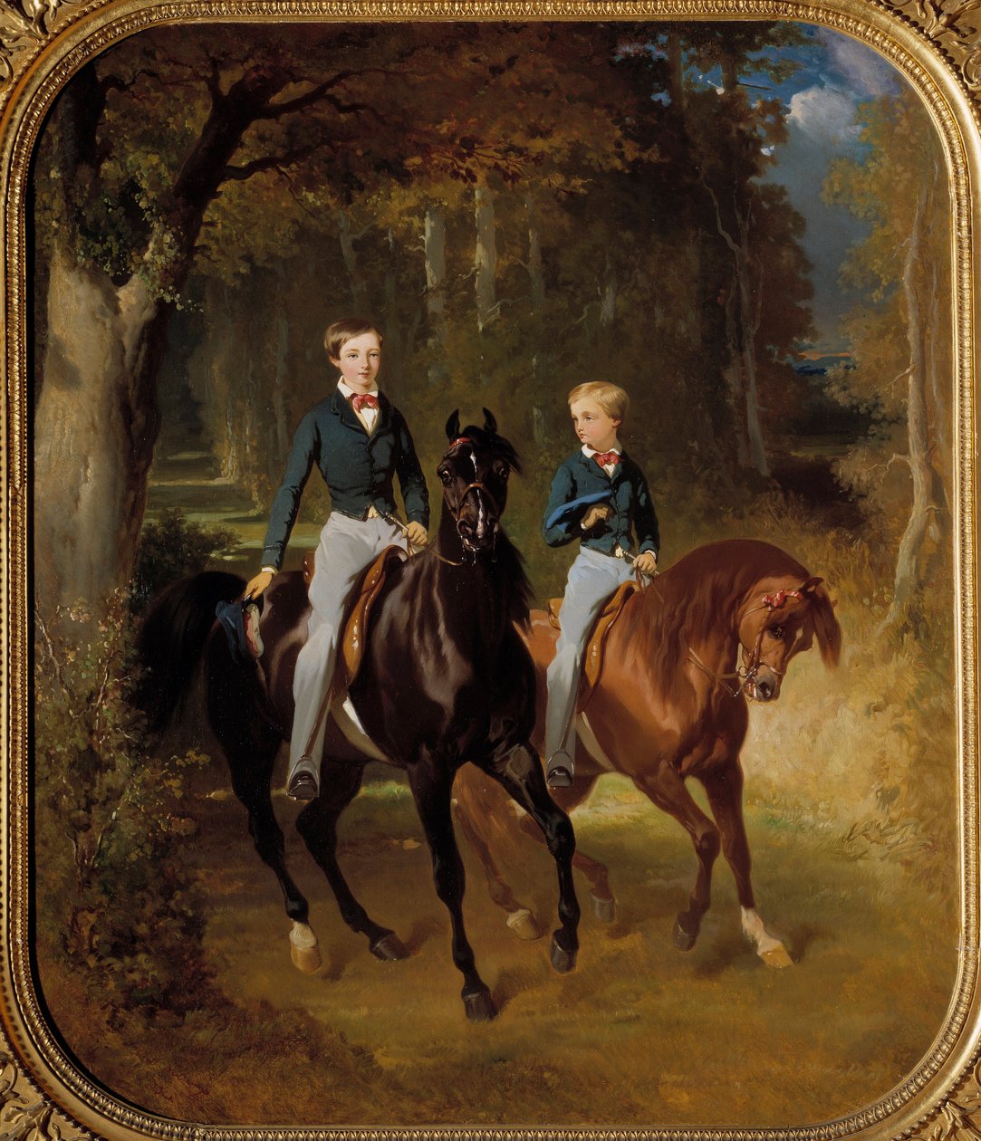 Ritratto equestre di Luigi Filippo Alberto d