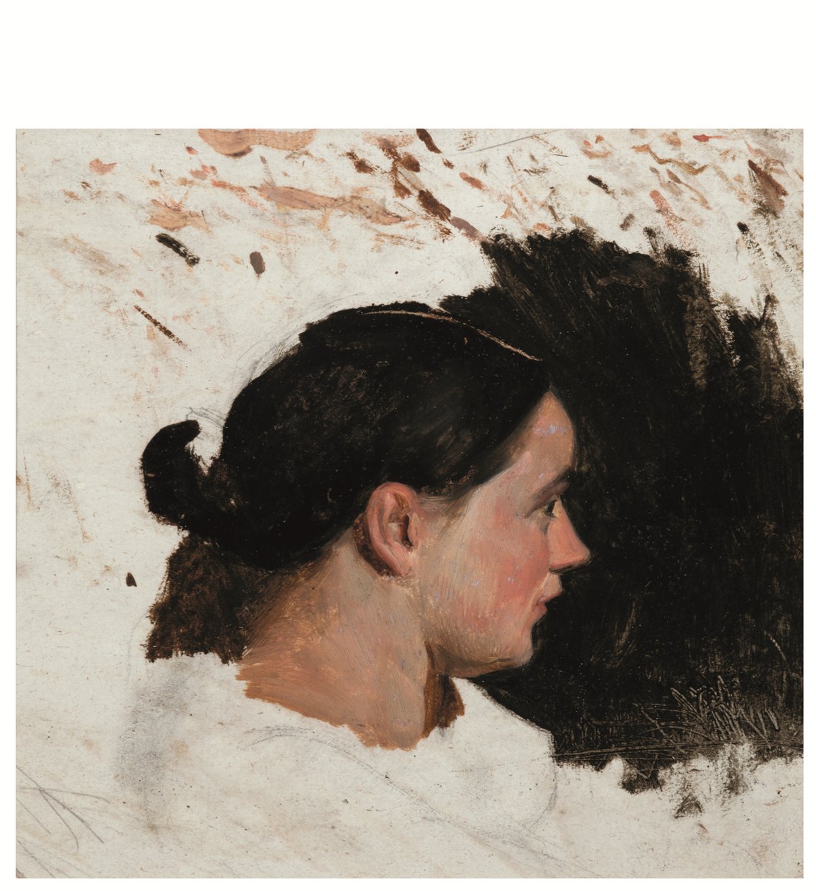 Ritratto di una ragazza da Alfred Dehodencq
