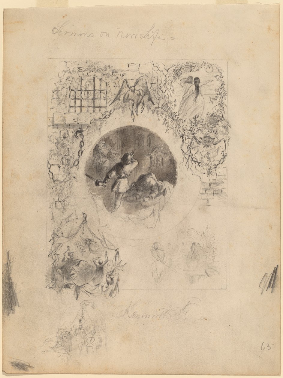 Pagina del Titolo per Kensworth da Alfred E. Hubbard