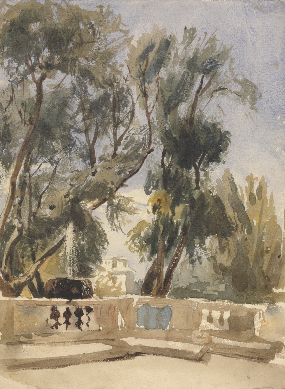 La terrazza da Alfred Elmore