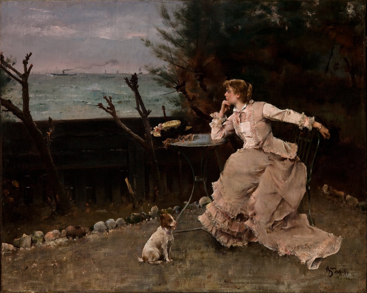 In Deep Thought da Alfred Emile Stevens