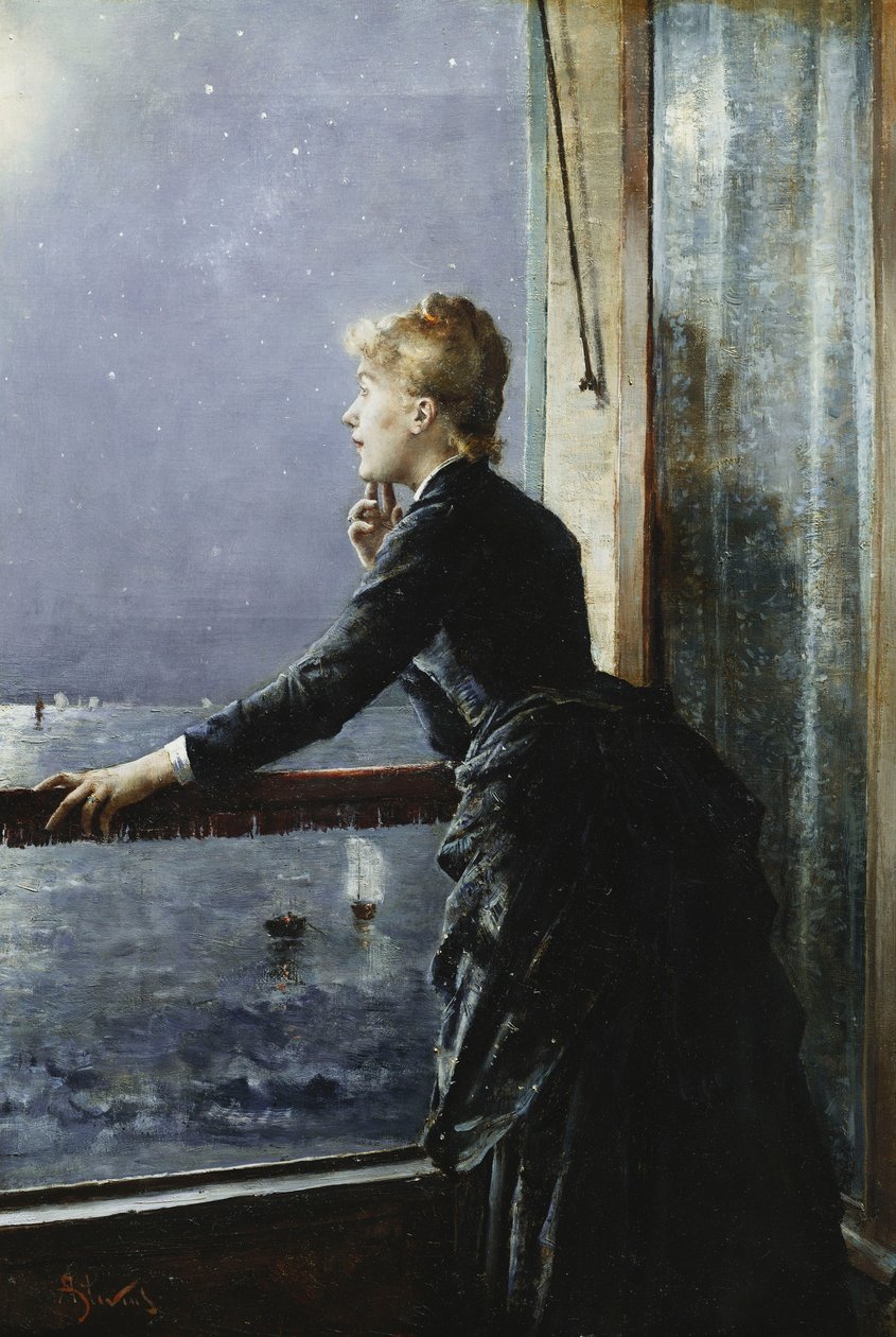 La Via Lattea da Alfred Emile Stevens