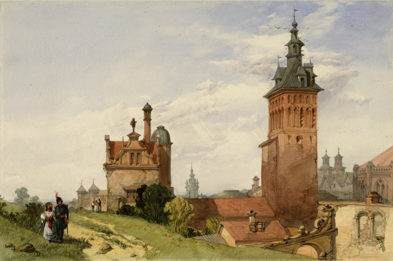 Una vista vicino a Mosca, 1836 da Alfred Gomersal Vickers
