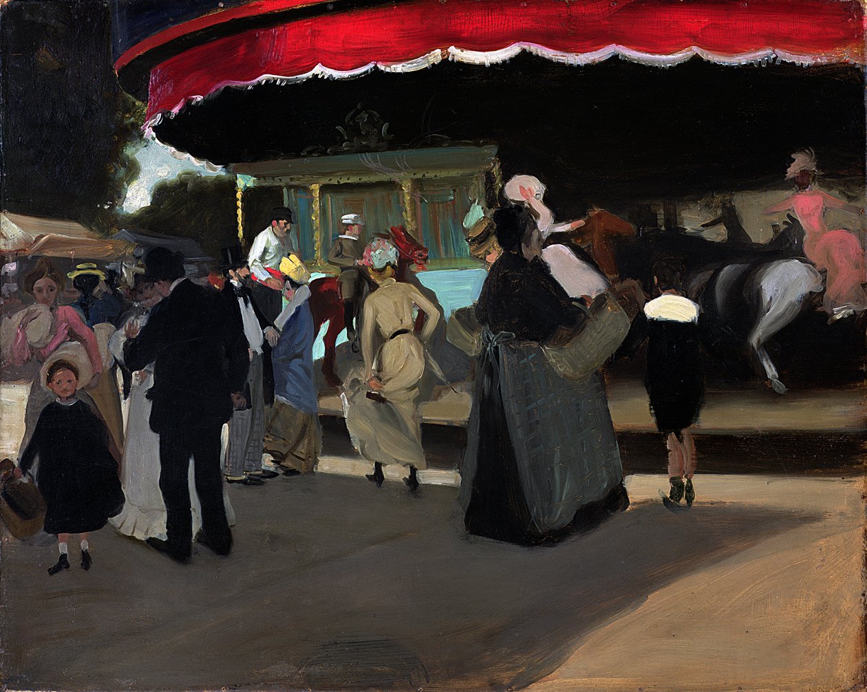 Carrousel, c.1904 da Alfred Henry Maurer
