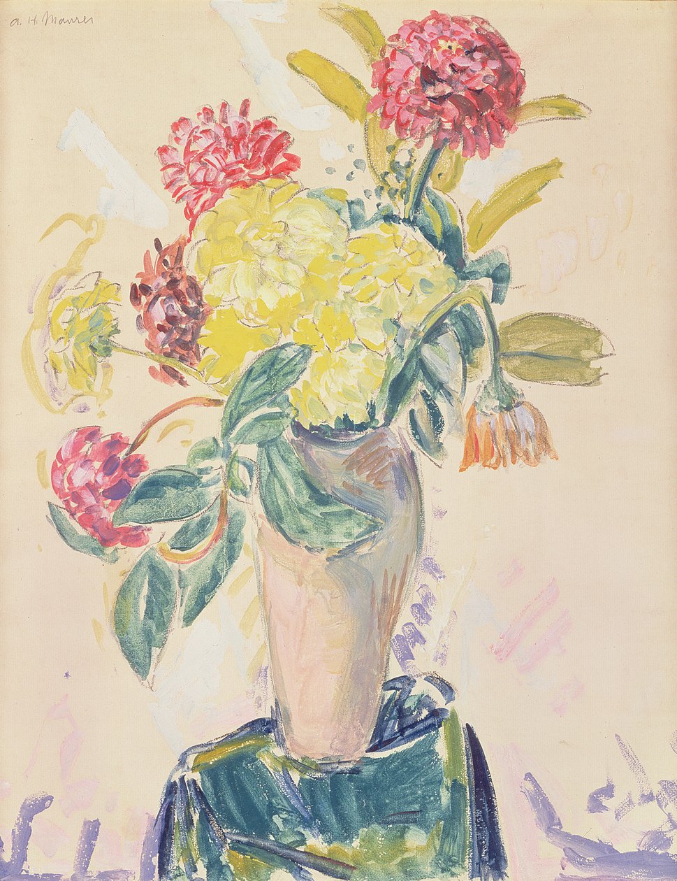 Zinnie, c.1926 da Alfred Henry Maurer