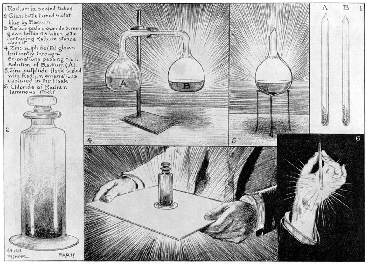 La sostanza più misteriosa della natura - Radio, 1903 da Alfred Hugh Fisher