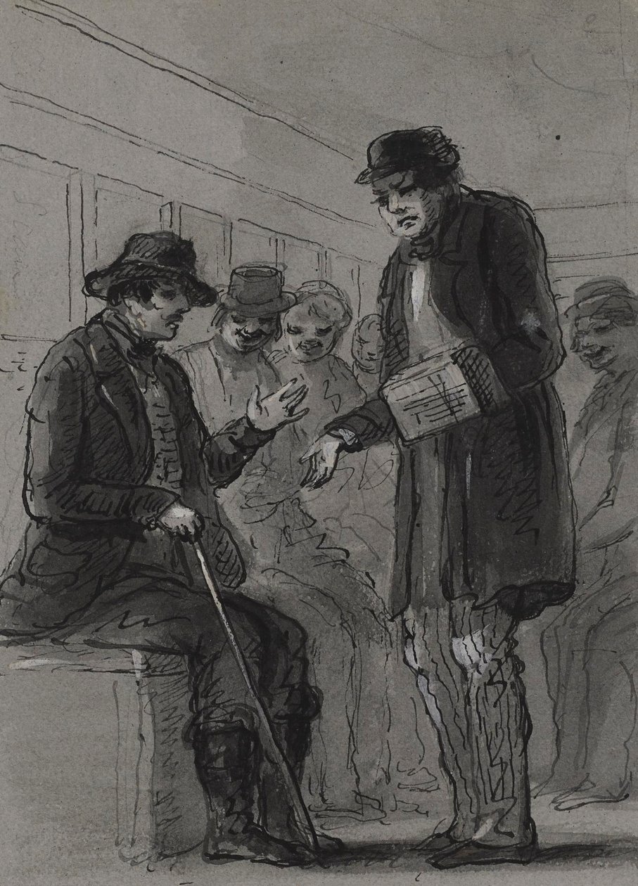 Afflitto dai "Jim-Jams" da Alfred Jacob Miller
