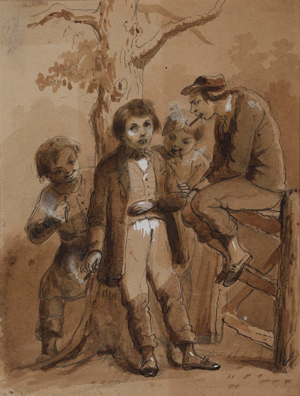 Sam ubriaco da Alfred Jacob Miller