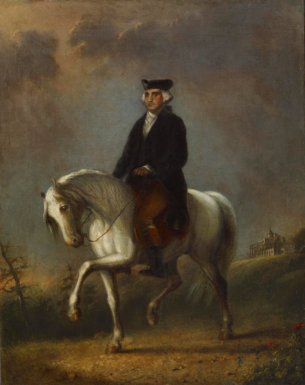 George Washington a Mount Vernon da Alfred Jacob Miller