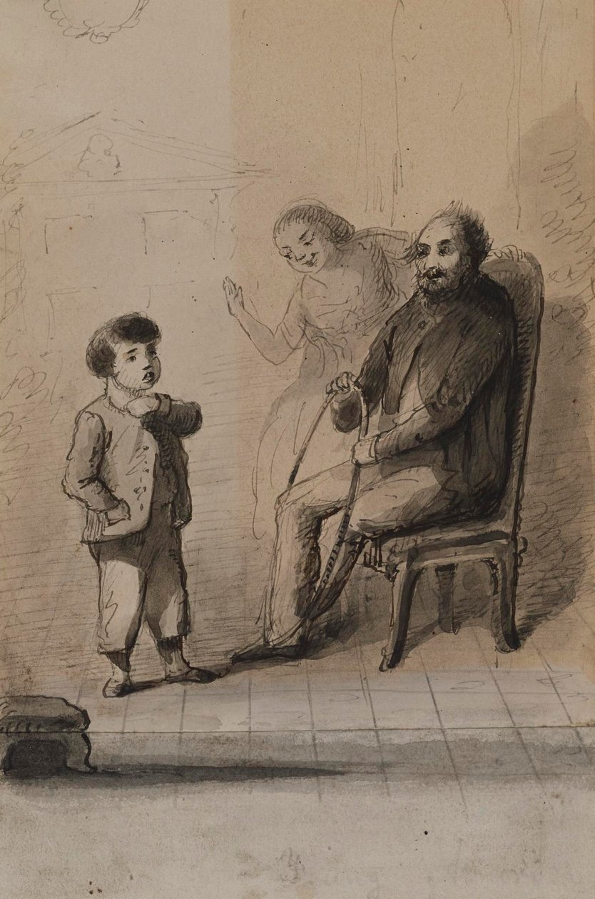 Gregory! - Guarda che bel cerchio ti ho comprato da Alfred Jacob Miller