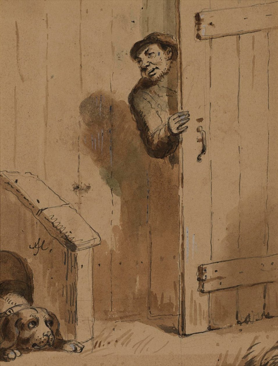 Hai del sapone da Alfred Jacob Miller