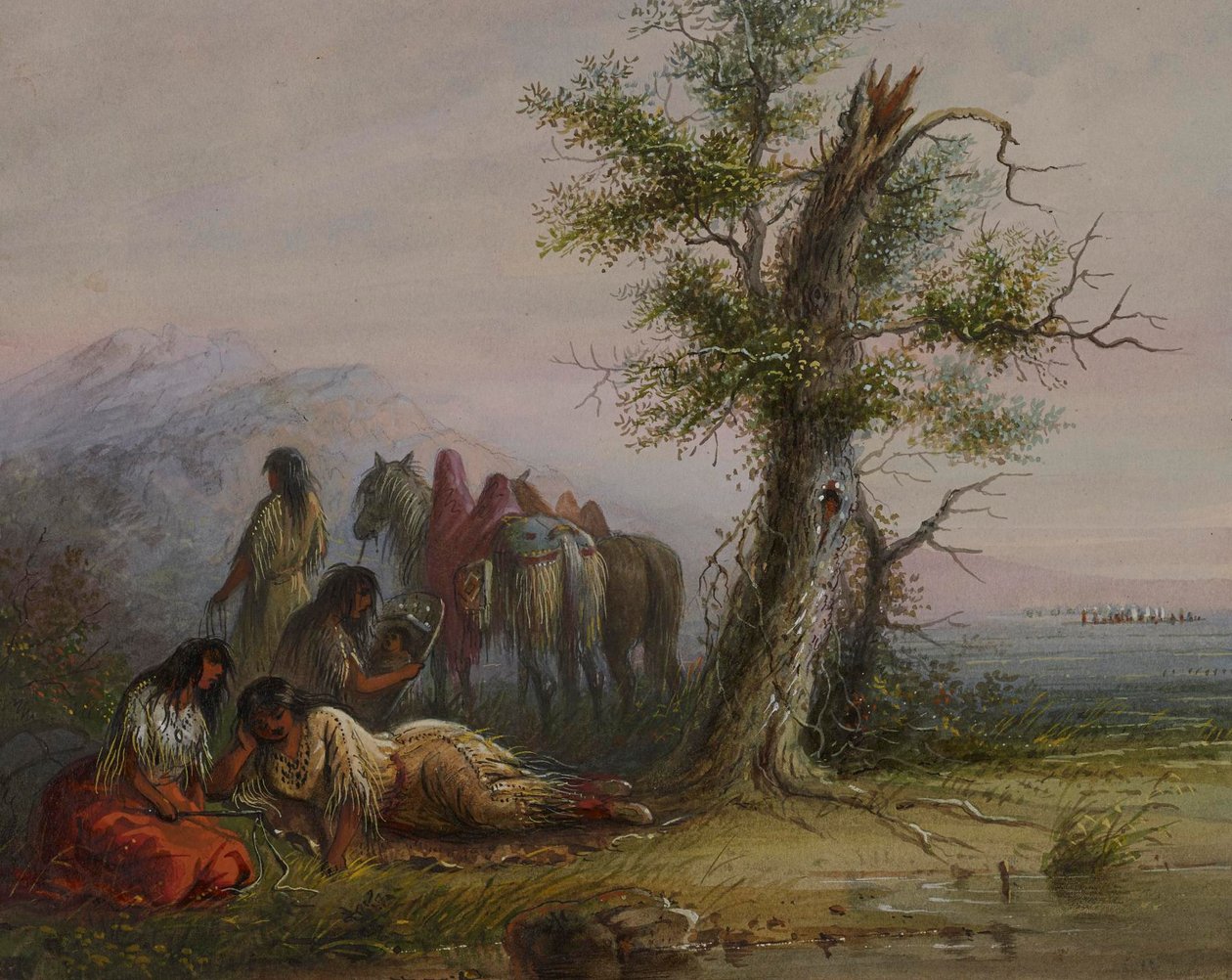 Donne indiane da Alfred Jacob Miller