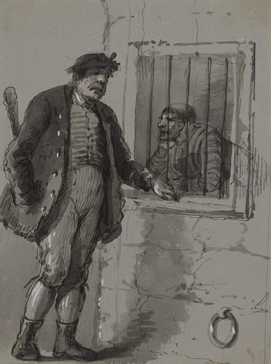 Discussione irlandese da Alfred Jacob Miller