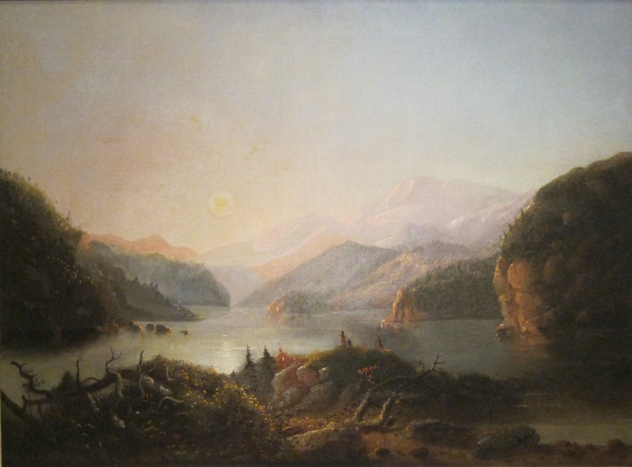 Lago nel paese del Wind River" di Alfred Jacob Miller, Cincinnati da Alfred Jacob Miller
