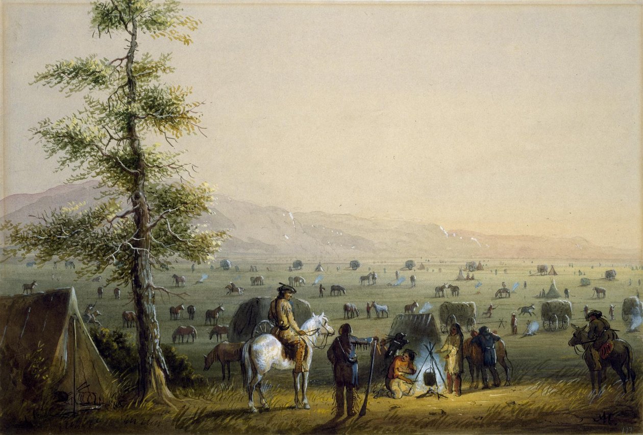 Il nostro campo da Alfred Jacob Miller