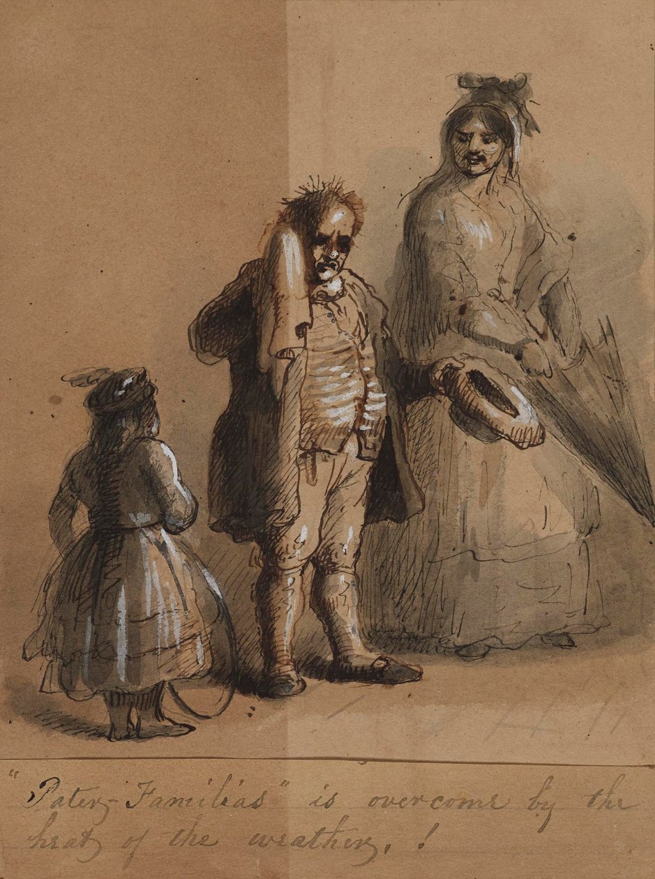 Padre di famiglia da Alfred Jacob Miller