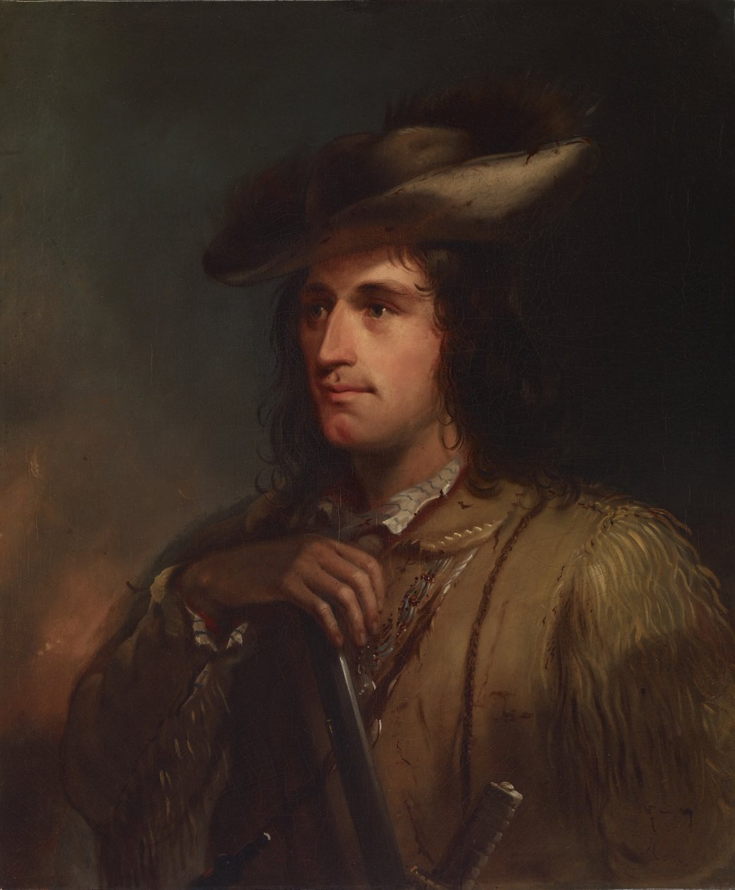 Ritratto di Antoine Clement da Alfred Jacob Miller