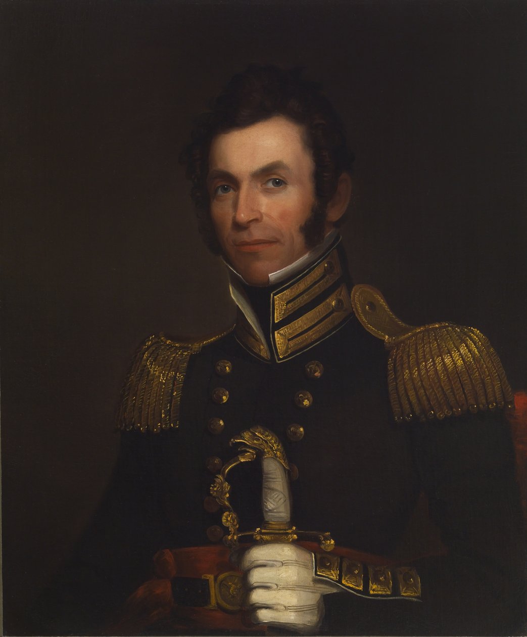 Ritratto del colonnello Alexander Smith (1790-1858) da Alfred Jacob Miller