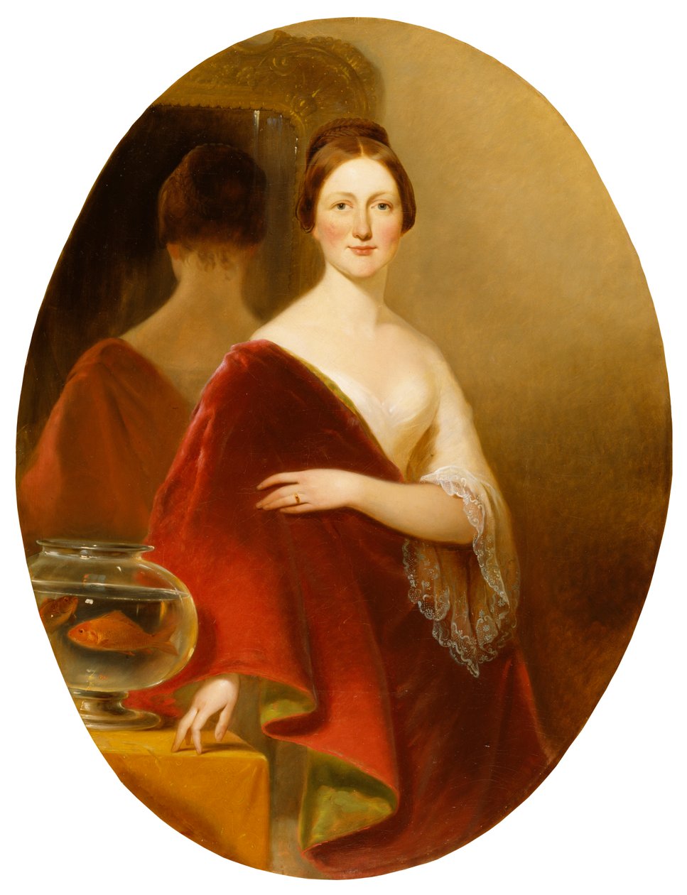 Ritratto della signora Decatur Howard Miller (Eliza Credilla Hare) da Alfred Jacob Miller
