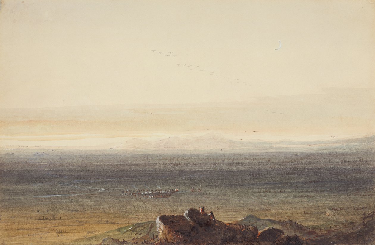 Prateria, c.1837 da Alfred Jacob Miller