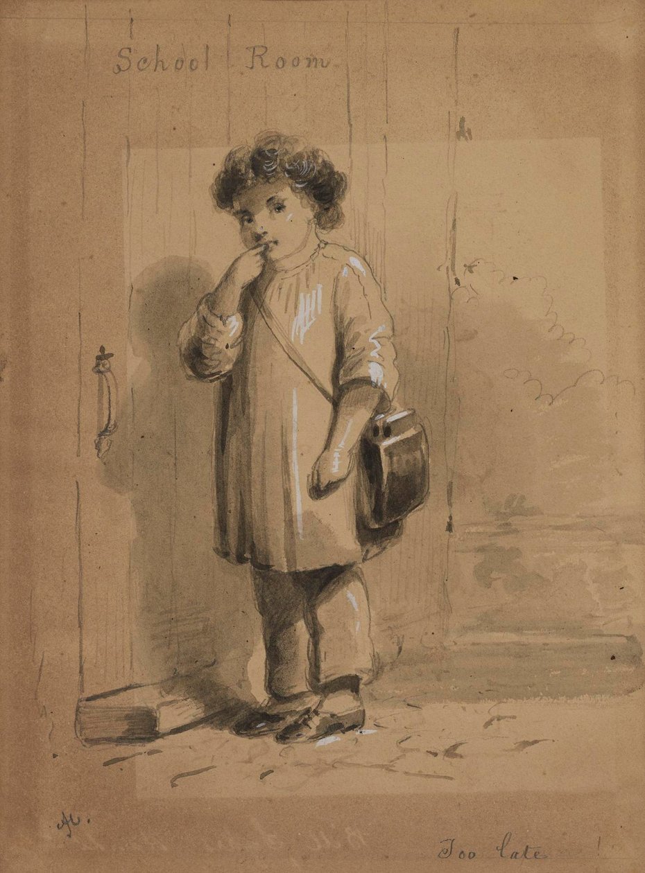 Aula scolastica da Alfred Jacob Miller