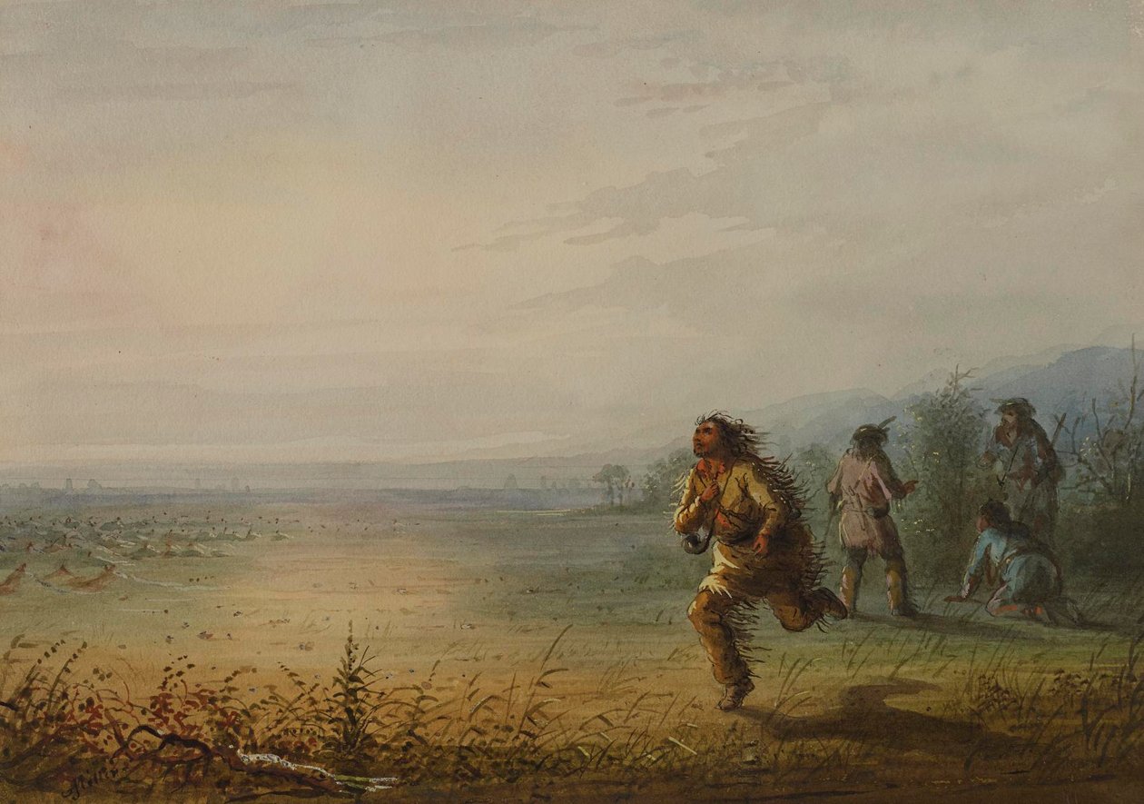 Il cacciatore di api da Alfred Jacob Miller