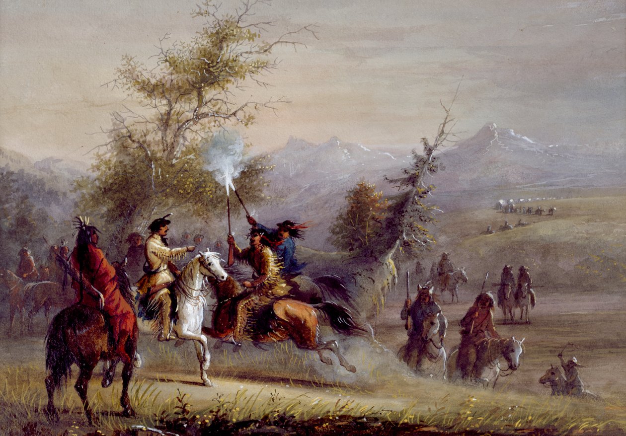 Il saluto da Alfred Jacob Miller