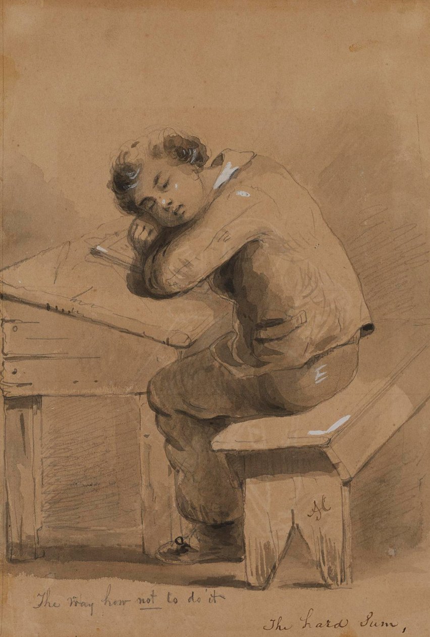 The Hard Sum da Alfred Jacob Miller