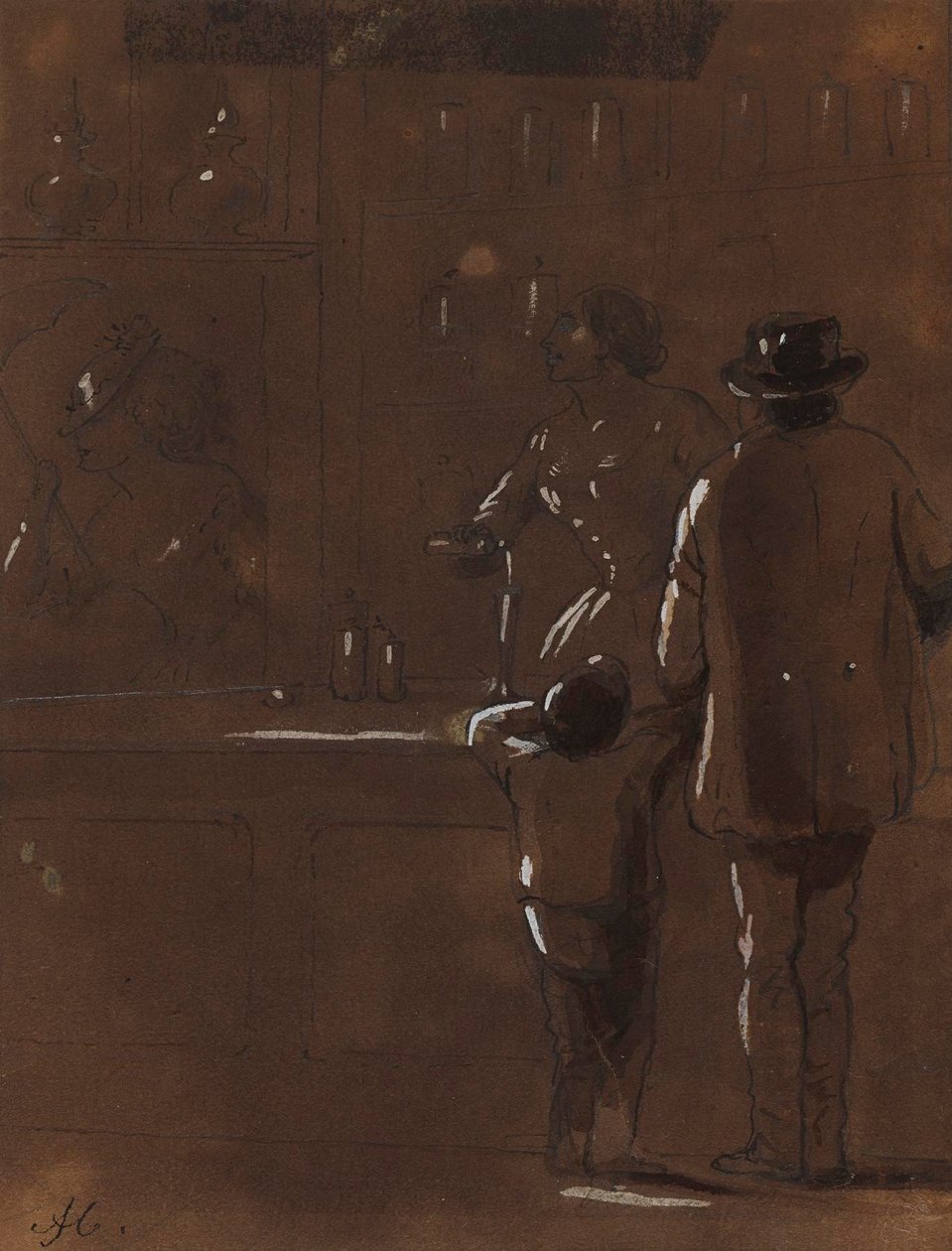 La farmacista da Alfred Jacob Miller
