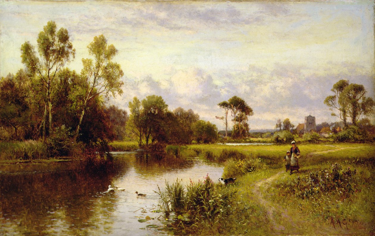Vicino a Thursby, Yorkshire da Alfred Jr. Glendening