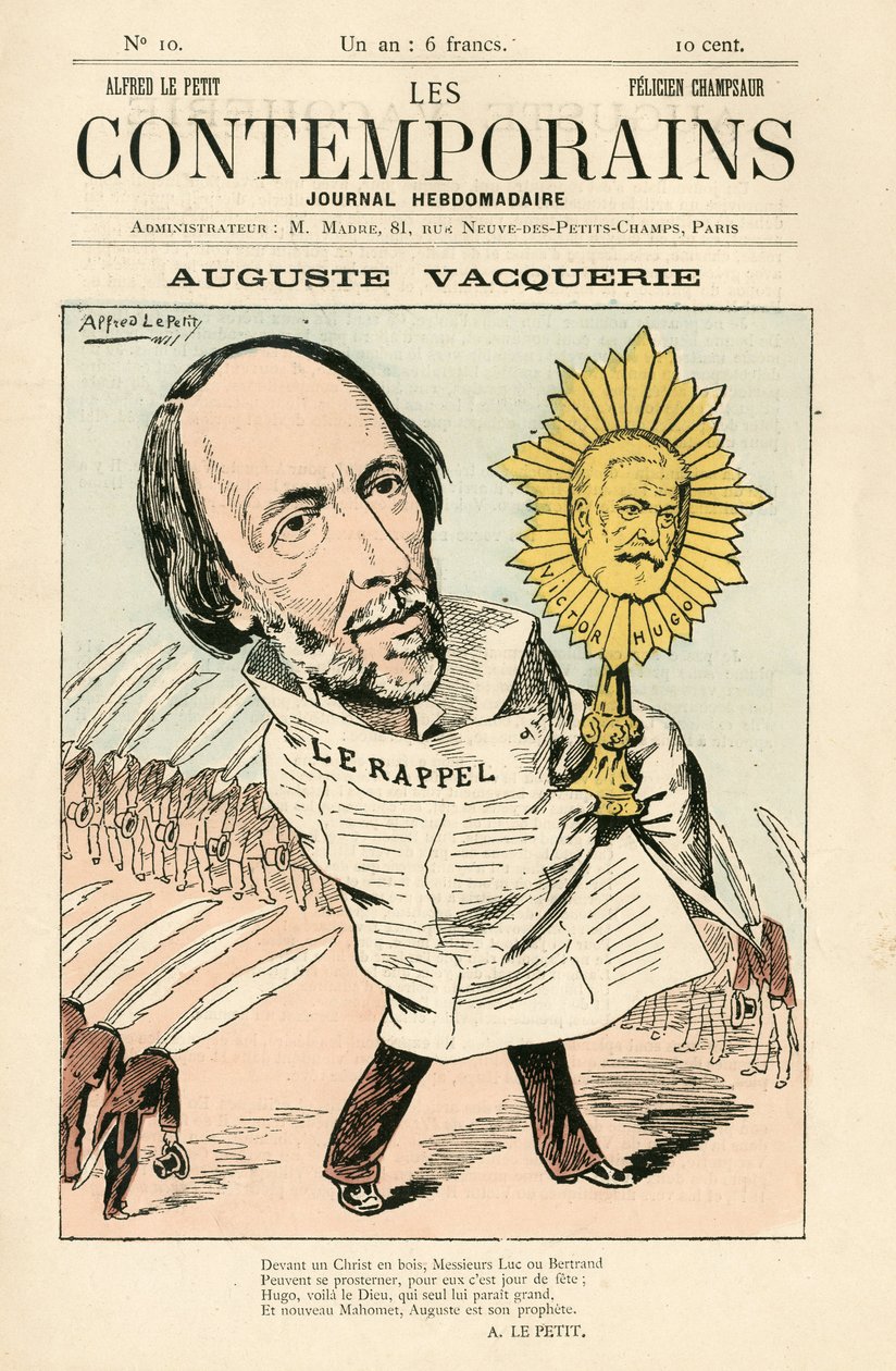 Copertina di Les Contemporains, numero 10 da Alfred Le Petit