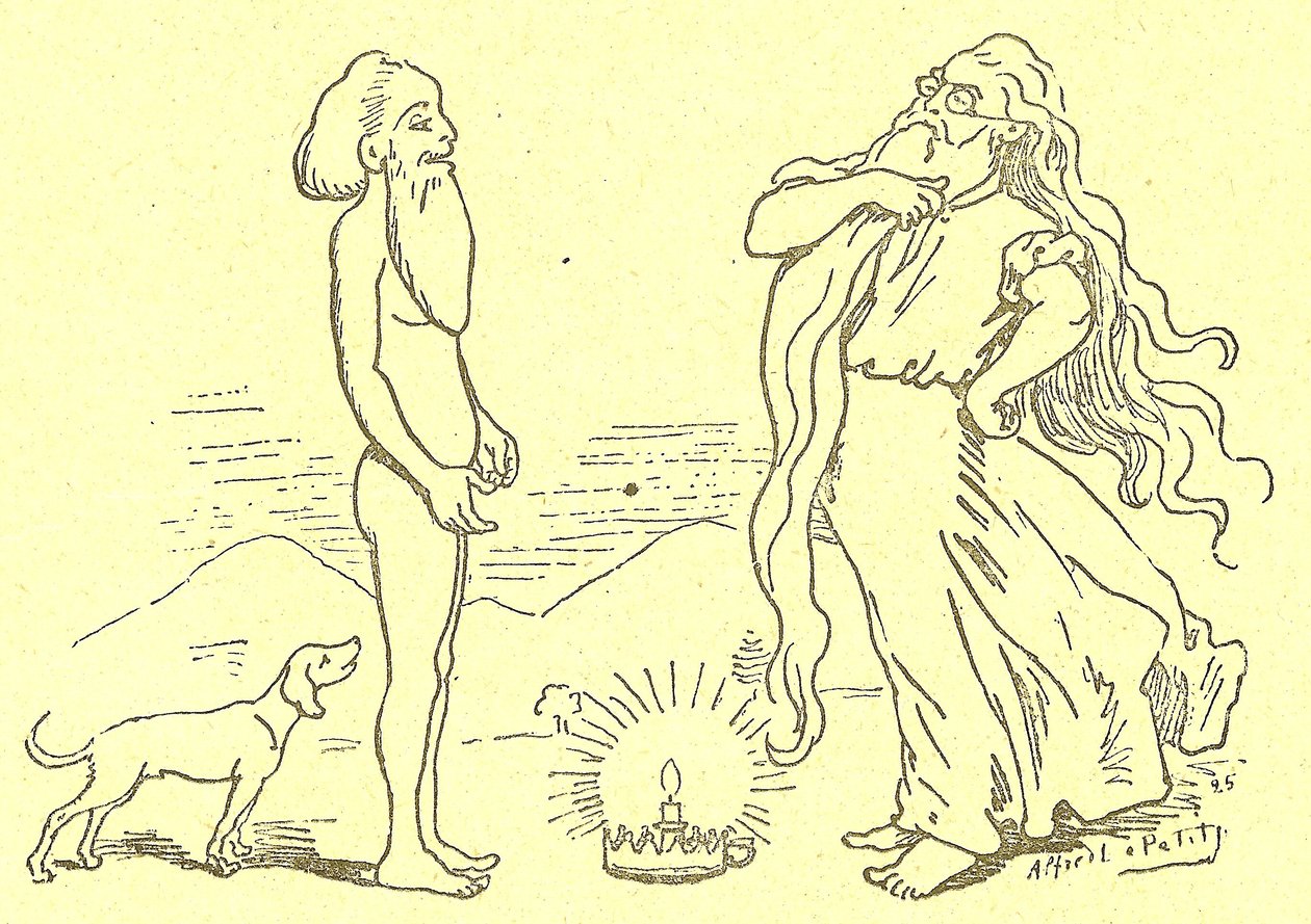 Illustrazione di Alfred Le Petit in Gros-Jean e la sua cura da Alfred Le Petit