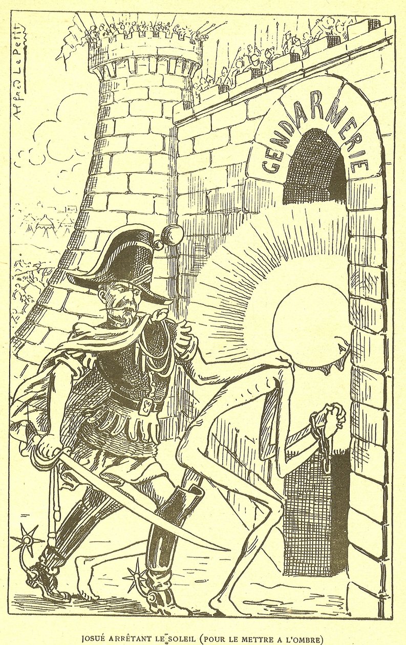 Illustrazione di Alfred Le Pete (1841-1909) in Gros-Jean e il suo curato da Alfred Le Petit