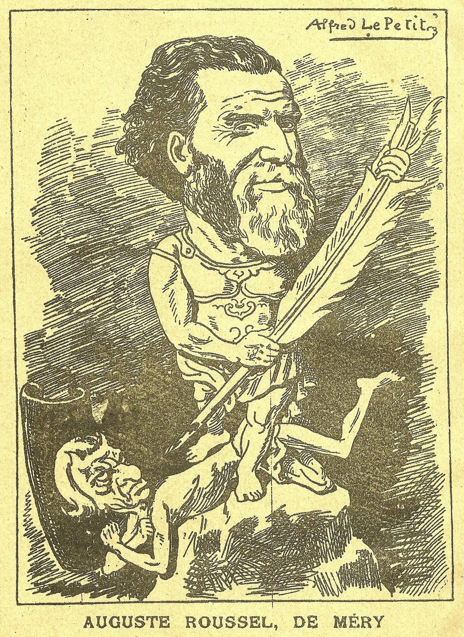 Illustrazione in Gros-Jean et son cure da Alfred Le Petit