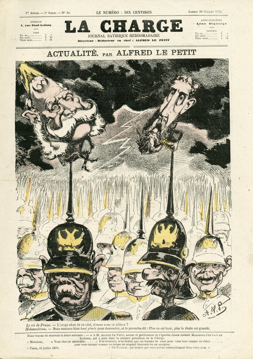 La Charge (1870), numero 16 da Alfred Le Petit