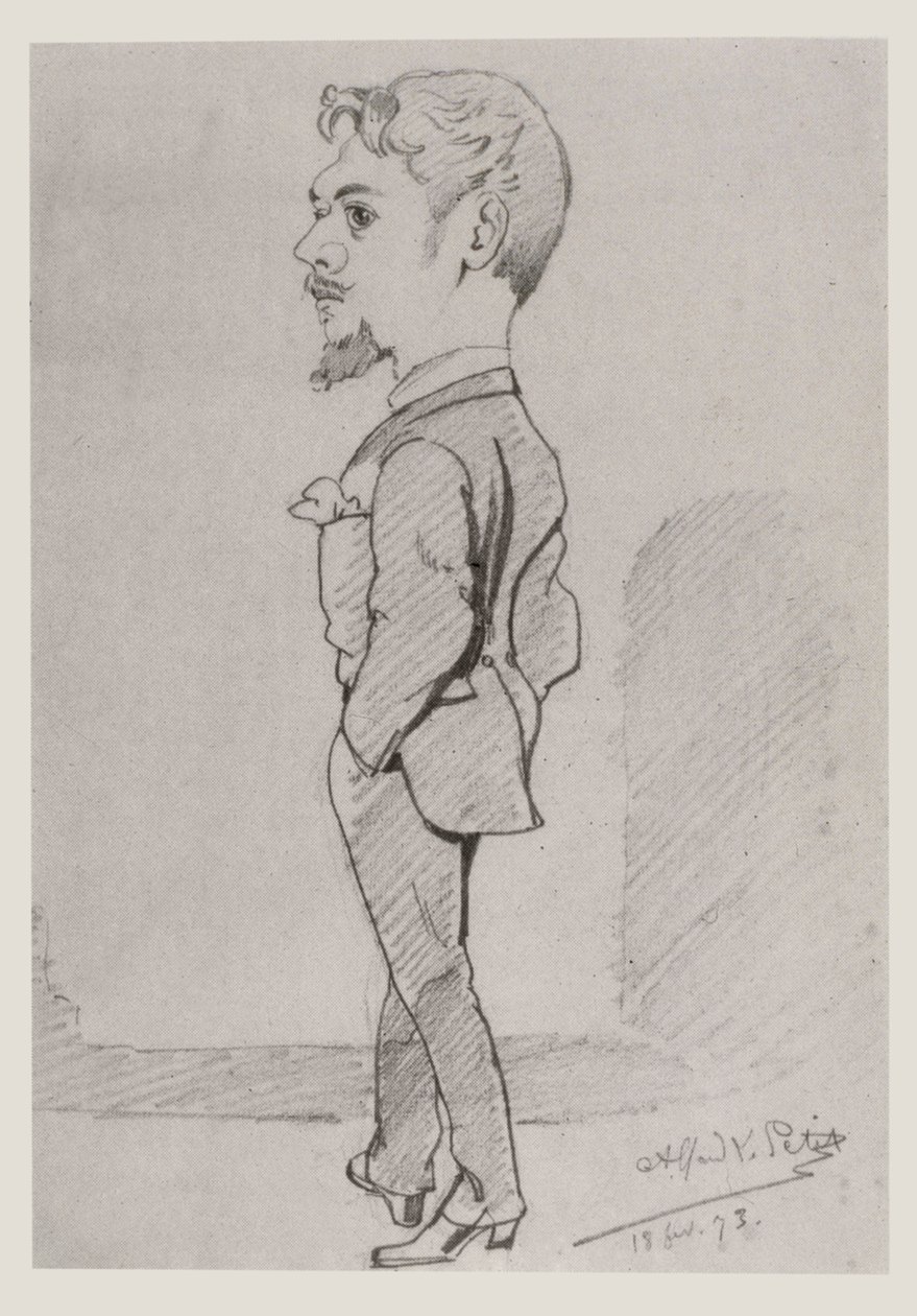 Ritratto di Marte, 1873 da Alfred Le Petit