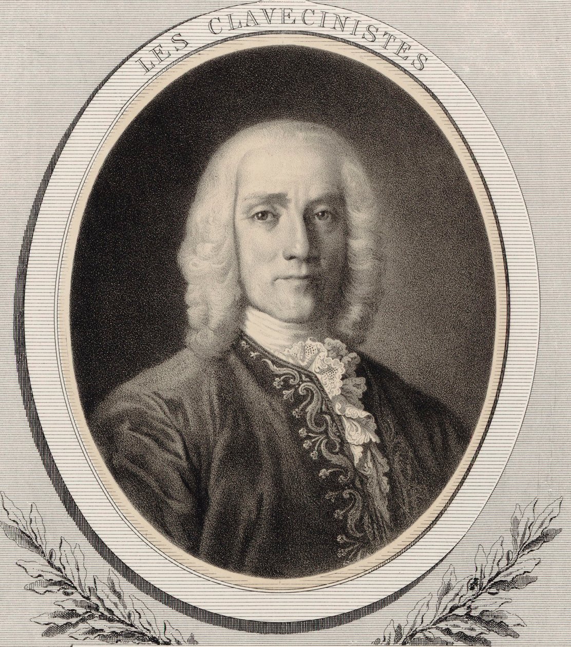 Ritratto del compositore Domenico Scarlatti 1685-1757, c. 1850 da Alfred Lemoine