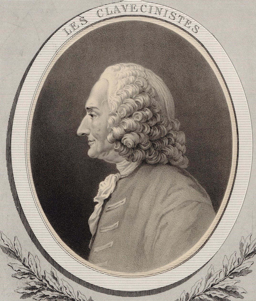 Ritratto del compositore Jean-Philippe Rameau 1683-1764 da Alfred Lemoine