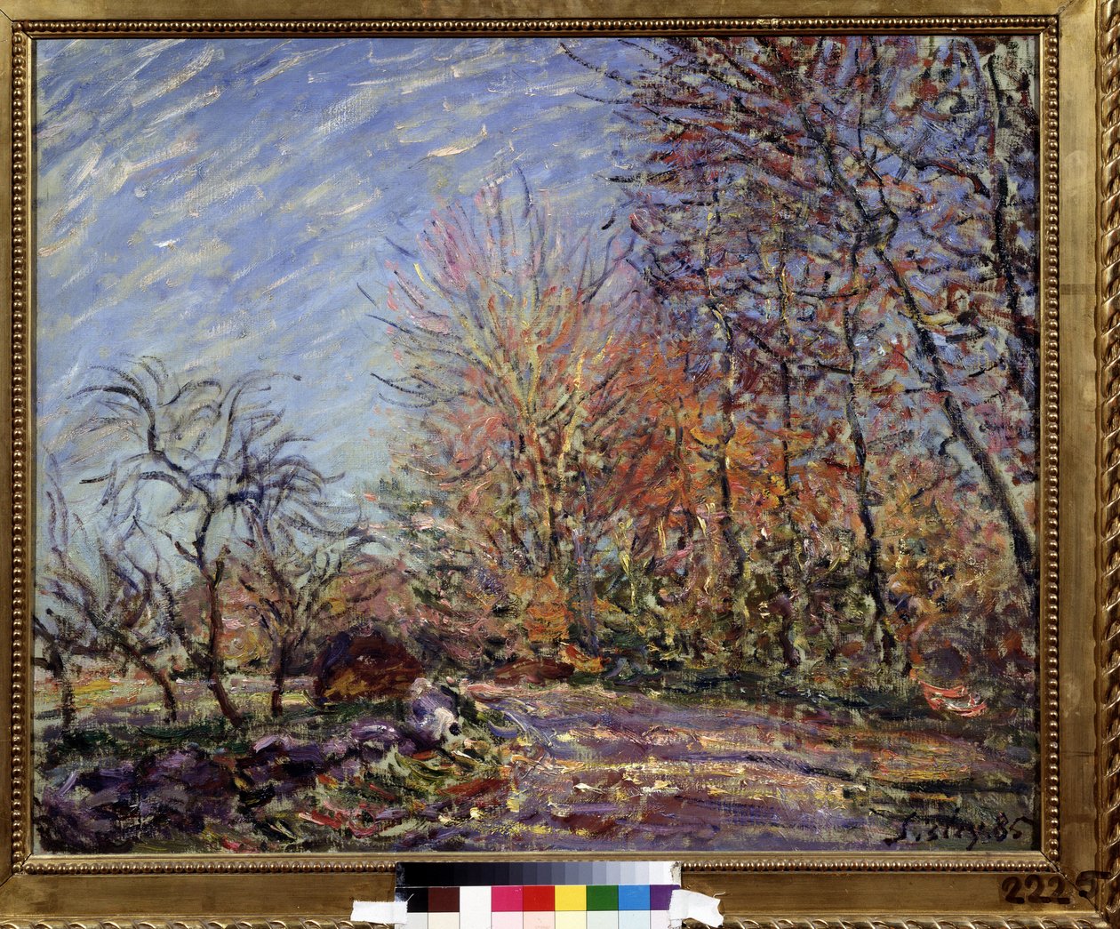 Al margine della foresta di Fontainebleau da Alfred Sisley