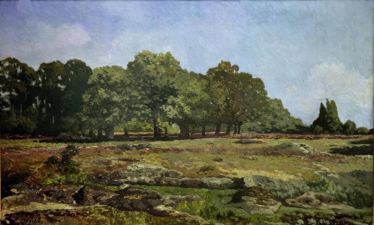 Viale dei castagni a La Celle-Saint Cloud da Alfred Sisley