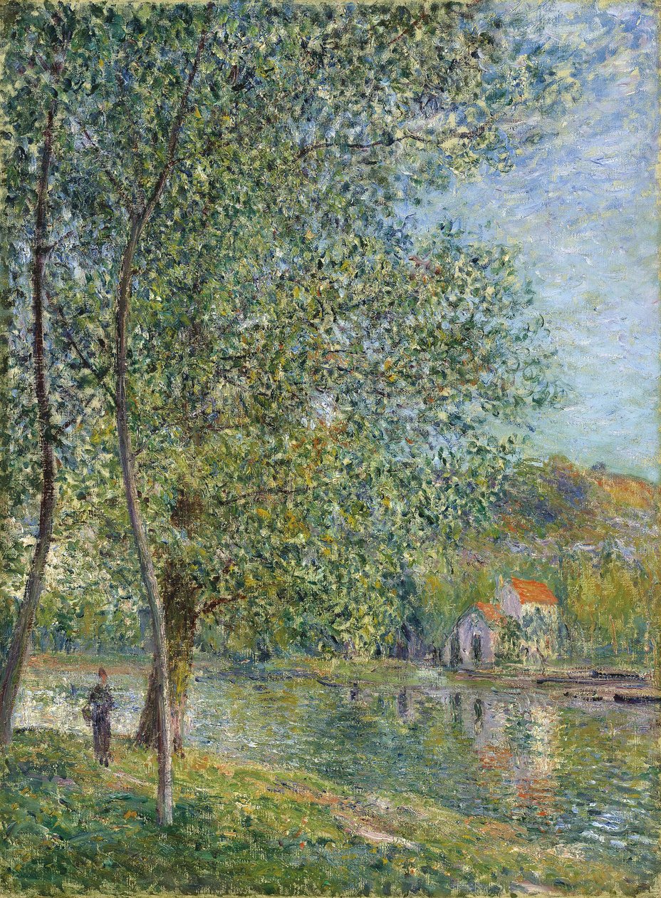 Mattina vicino al Loing, 1879 da Alfred Sisley
