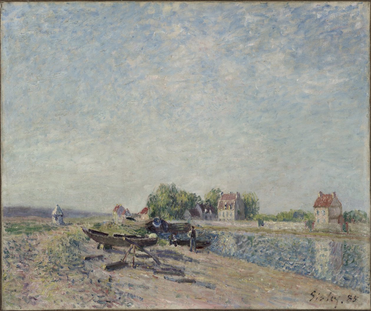 Saint-Mammès, canale di Loing da Alfred Sisley