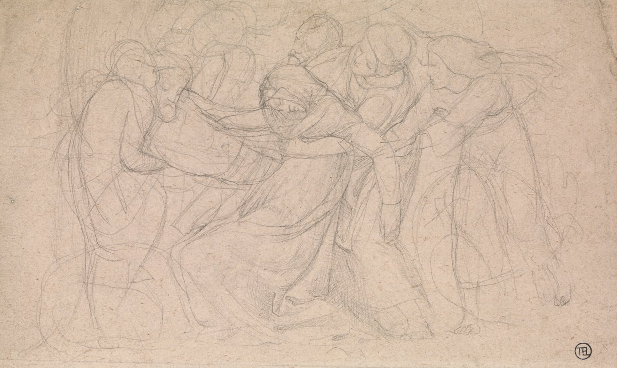 Deposizione dalla croce da Alfred Emile Stevens
