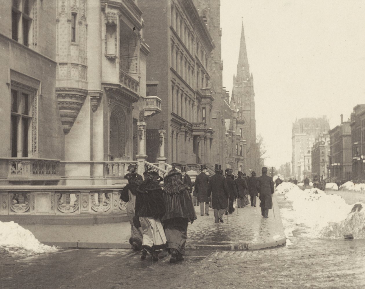 Una domenica mattina, New York da Alfred Stieglitz